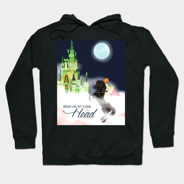 Headless Horseman- Boo to You Parade Hoodie by tesiamarieart